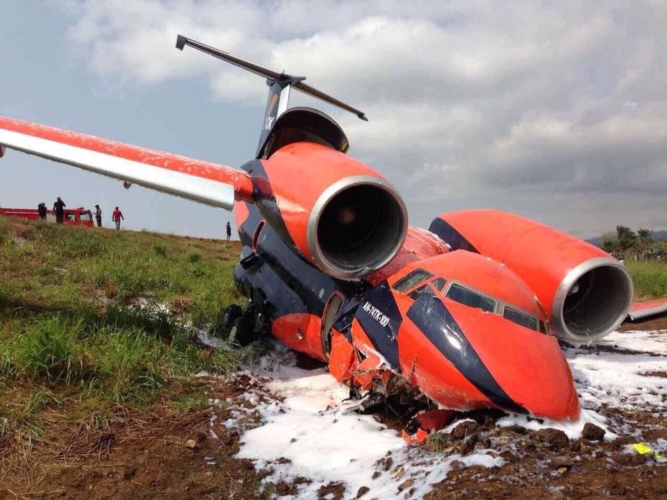 У Гвінейській затоці розбився український літак Ан-74 (фото)
