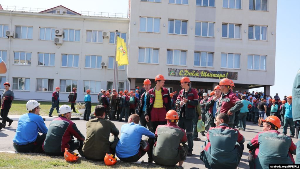 У Салігорську вимагають відставки Лукашенка шахтарі «Білоруськалію»