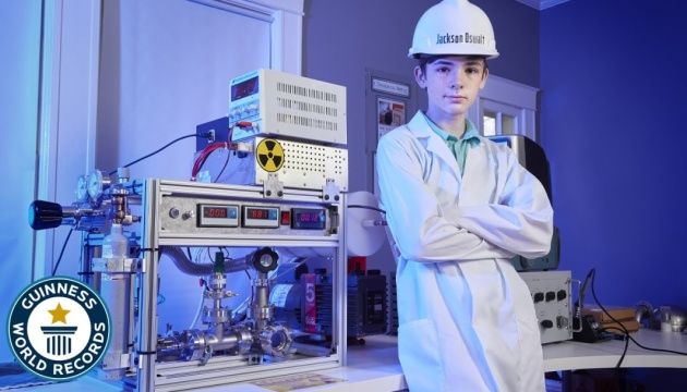Підліток Освальд зібрав термоядерний реактор і потрапив до Книги рекордів Гіннеса