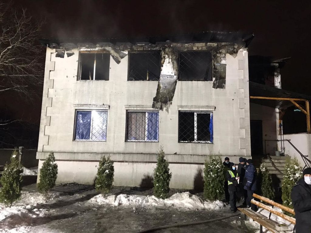 Пожежа у харківському будинку для літніх: Венедіктова назвала 3 версії пожежі