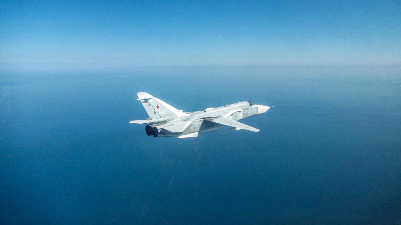 Британці перехопили російський Су-24, що «заблукав» біля Румунії