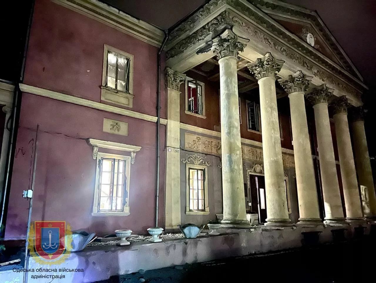 ЮНЕСКО засуджує ракетну  атаку по Одесі: потраждав Національний художній музей
