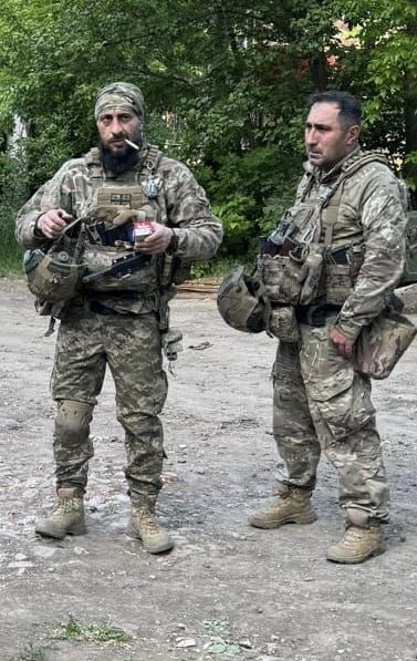 Грузинські бійці Давид Гогадзе та Бесо Ломідзе з підрозділу Black Eagle віддали своє життя за свободу України.
